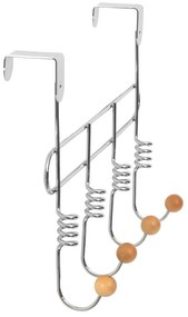 Appendiabiti in metallo argentato 33 cm Spirale - Compactor