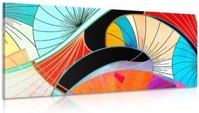 Stampa su tela – Astrazione in colori vivaci