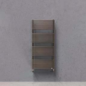 Termoarredo bagno DE'LONGHI 107.7x50 cm interasse 450 mm bronzo serie Slim