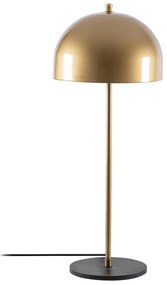 Lampada da tavolo dorata con paralume in metallo (altezza totale 58 cm) Can – Opviq lights