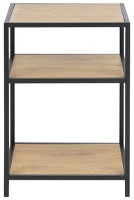 Comodino SARON quercia/nero