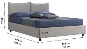 Letto matrimoniale New York