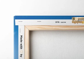 Quadro su tela – Figura d'angelo tra le nuvole
