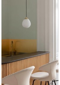 Paralume in bianco-oro ø 21 cm Around the World Mini - UMAGE