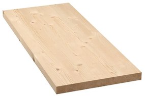 Tavola lamellare in legno di abete, 1° scelta L 60 x 100 cm x Sp 38 mm