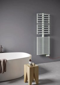 Termoarredo elettrico a fluido  GET UP 750 W  bianco opaco L 55 x H 149.9 x P 7.7 cm