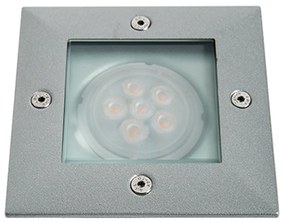 Apparecchio da incasso a parete e a terra per interni ed esterni led 4w 4000K