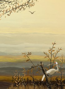 Coordonne Wandbild Yügure - Goji