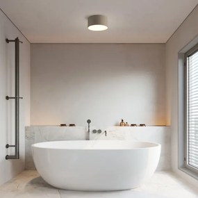 Brilagi - Plafoniera LED da bagno FORIS LED/14W/230V Ø 12 cm beige IP44