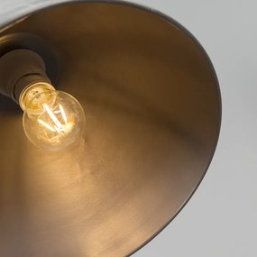 Set di 3 lampade a sospensione rustiche grigie - Dory