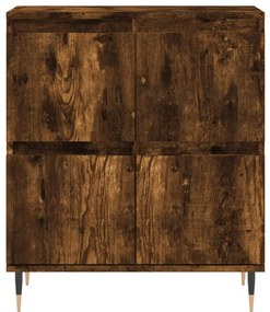 Credenza rovere fumo 60x35x70 cm in legno multistrato