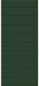 Pannello per porta d'ingresso P033 pellicolato pvc verde L 92  x H 210.5 cm, Sp 6 mm apertura reversibile