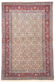 Moud Tappeto 100x150 Beige (Iran) Annodato A Mano