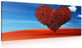 Quadro su tela – Albero stupendo a forma di cuore