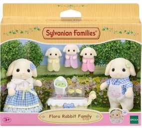 Accessori per Casa delle Bambole Sylvanian Families 5735 Flora Rabbit family