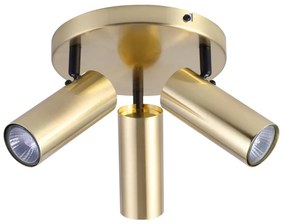 Faretto COLLY 3xGU10/15W/230V oro