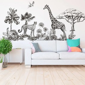 Adesivi murali decorativi Savanna - Ambiance