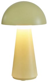 Lampada da tavolo LED gialla con telecomando (altezza totale 28 cm) Sam – Sirius