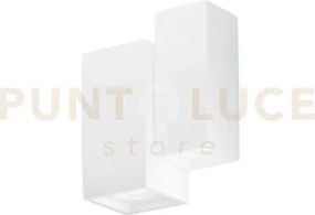 Applique a parete foster bianca 4 luci attacco gu10 16x9 h.22cm in ...