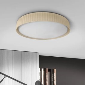 Brilagi - Plafoniera dimmerabile a LED LUCIA LED/60W/230V Ø 59 cm beige + telecomando incluso