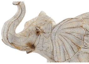 Statua Decorativa DKD Home Decor Resina Elefant (27 x 12 x 24.5 cm)