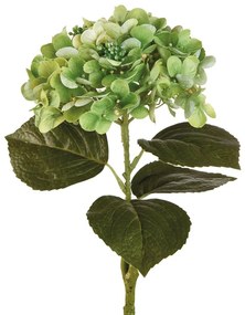 L' ocanera fiore decorativo Ortensia Verde h 63 set 4 pezzi