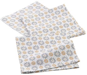 Tovaglioli in tessuto in set da 3 Floreor - douceur d'intérieur