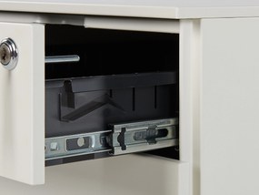 Classificatore metallo bianco sporco 39 x 50 cm CAMI Beliani