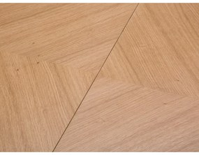 Tavolo da pranzo rotondo con piano effetto rovere allungabile con estensione ø 120 cm Magnus – Windsor &amp; Co Sofas