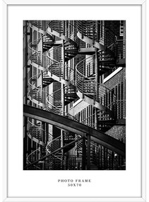 Cornice bianca da appendere, 53 x 73 cm Floryda - Styler