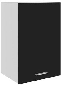 Mobile Pensile Nero 39,5x31x60 Cm İn Legno Multistrato /