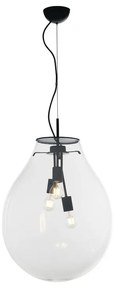 Lampadario Moderno Azuma 3x E27 Ø48cm LUCE AMBIENTE DESIGN