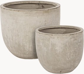 Set di 2 vasi da esterno Round