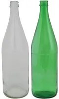 20pz bottiglia in vetro 'vichy' 1000 ml - colore verde 794224nlm