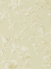Tapete Magnolia & Pomegranate von Sanderson -Parchment/ Milk