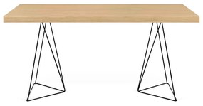 Tavolo con gambe nere , 160 x 90 cm Multi - TemaHome