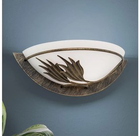 Orion WA 2-1196/1 - Applique FLEUR 1xE14/60W/230V bronzo