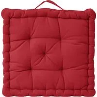 Cuscino materasso 45x45 cm rosso