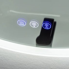 Brilagi-LED RGBW dimmerabile, specchio riscaldato con retroilluminazione CLARA PRO LED/18W/230V ø60 cm IP44