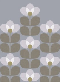 Isidore Leroy Carta da parati panoramica Flower - Neige Panel A