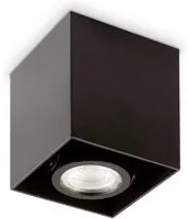 Lampada da soffitto MOOD PL1 D09 Square Nero - 90x105x90 mm