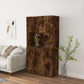 Credenza Rovere Fumo İn Legno Multistrato /