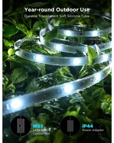 Govee - Striscia LED per esterni Pro SMART RGBICWW 10m Wi-Fi IP65