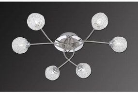 Paul Neuhaus 6796-55 - Lampadario da parete WOMBLE 6xG9/28W/230V