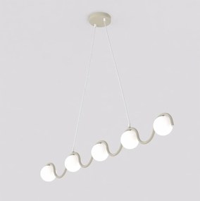 Lampada a Sospensione SINUS 5 5xG9 in Acciaio