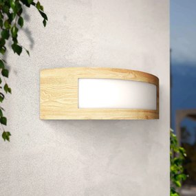Applique color Legno da Parete E27 IP54 da Esterno - Serie ARC