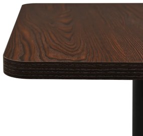 Tavolo da bistrot cenere scuro 70x70x107 cm