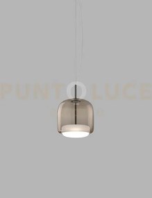 Jube sospensione p fume' bianco nero opaco 2 l2202 1 led 13w 2000l...
