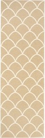 Passatoia da interno/esterno beige 70x225 cm Kotte Sand – Pappelina