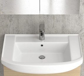 Mobile bagno 65cm sospeso con 2 ante BN-65A - KAMALU